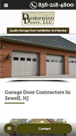 Mobile Screenshot of domenicodoors.com